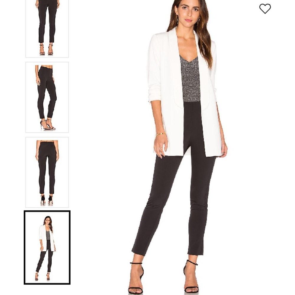 Theory Navalane Black skinny ankle pants Sz.00